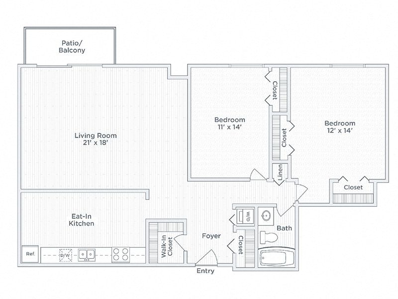 2 bedroom apartment for rent