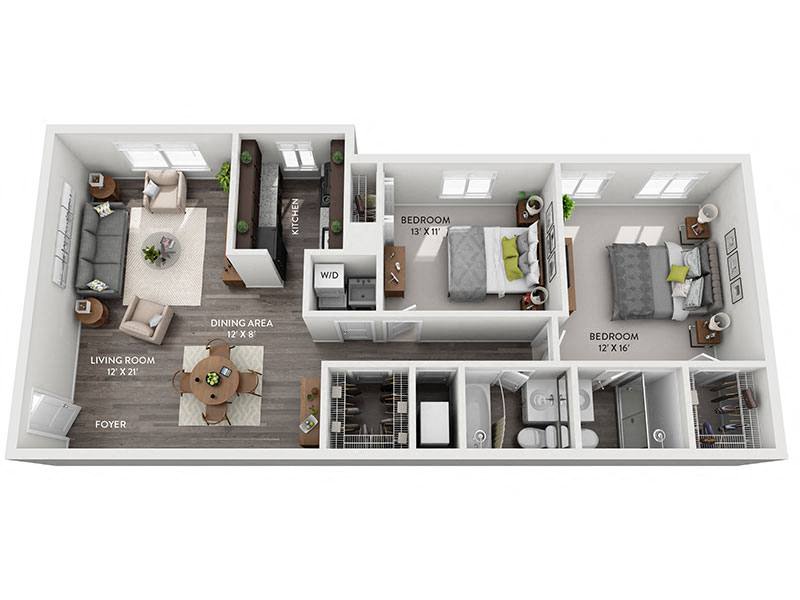 2 bedroom apartment for rent
